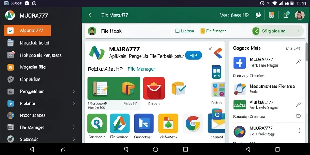 Tampilan antarmuka MUARA777 yang intuitif dan fungsional untuk pengelolaan file.